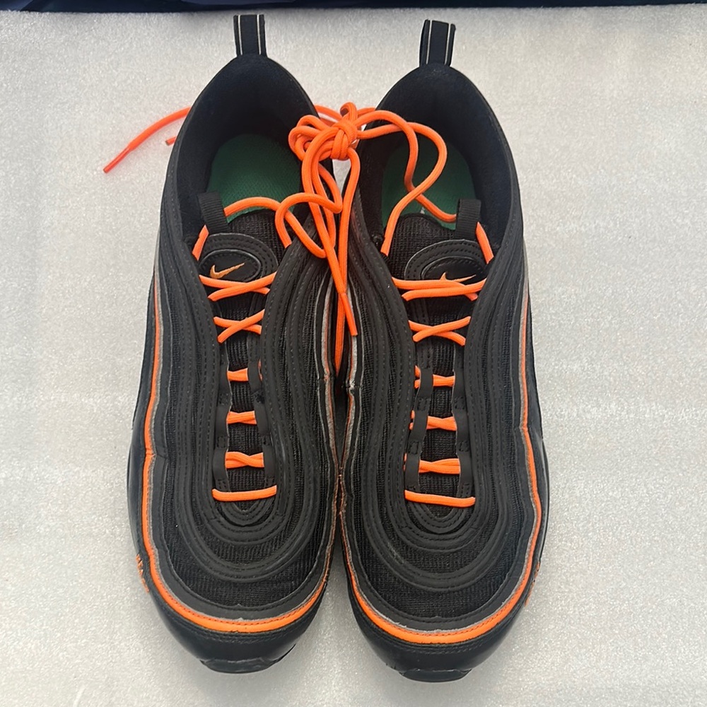 Nike Black and Orange Athletic Shoes